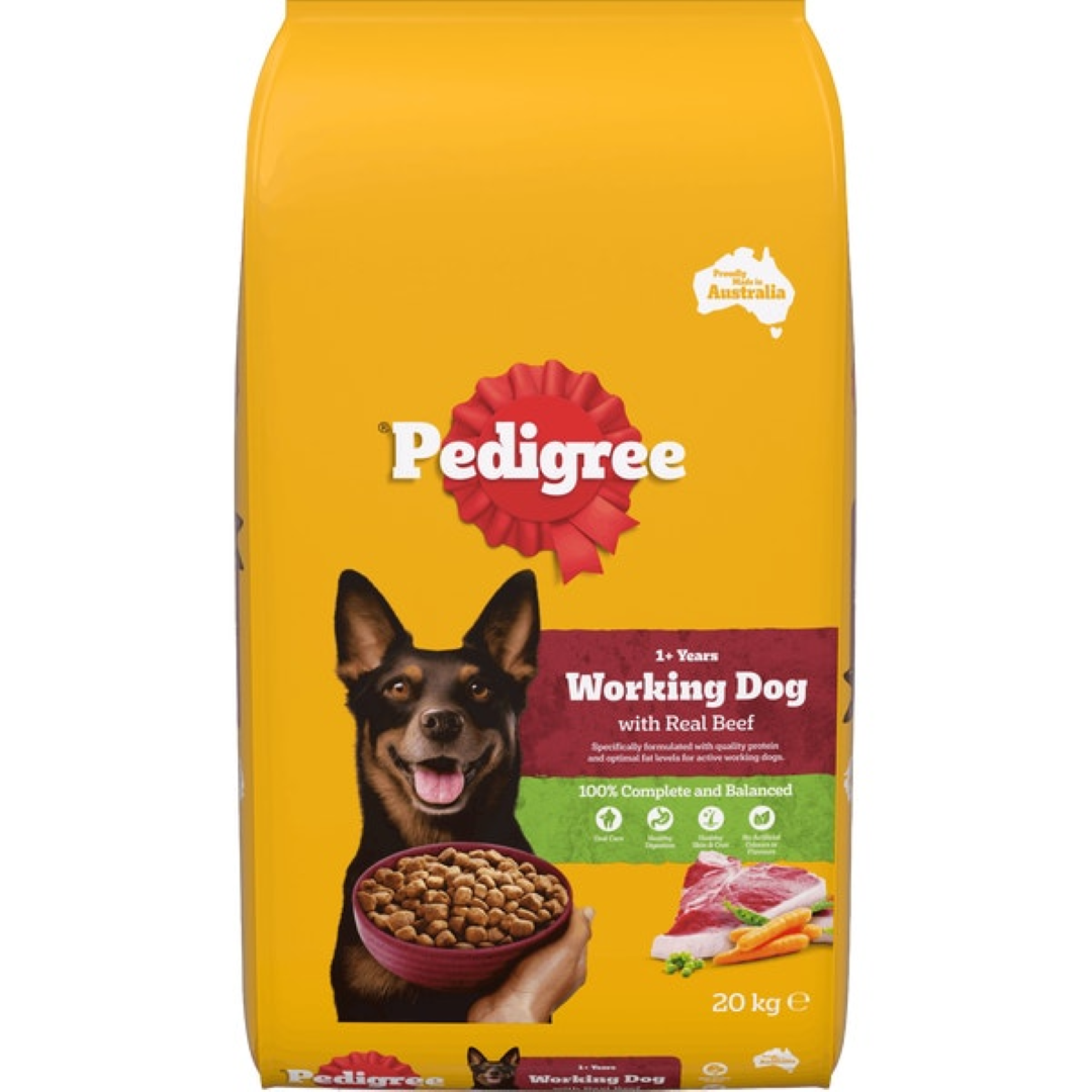 PEDIGREE ADULT BEEF 20KG